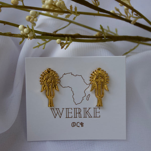 Lalibela Cross Earrings ፪